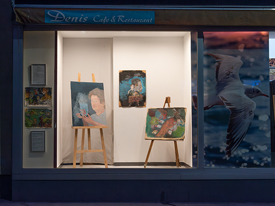 Walter Spormann; Ausstellung; Schaufenster Denis