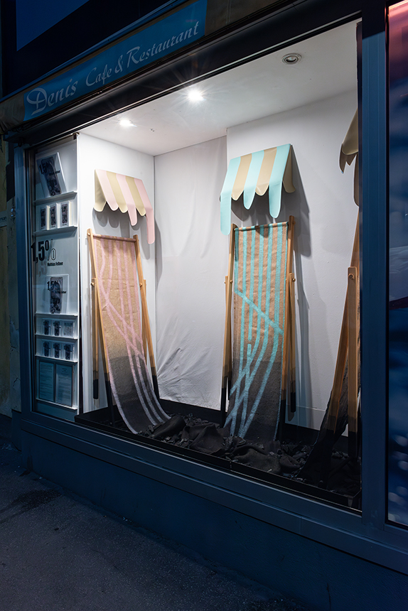 Mathias Fellner; 1,5%; Installation; Schaufenster Denis; Foto: Martina Gasser