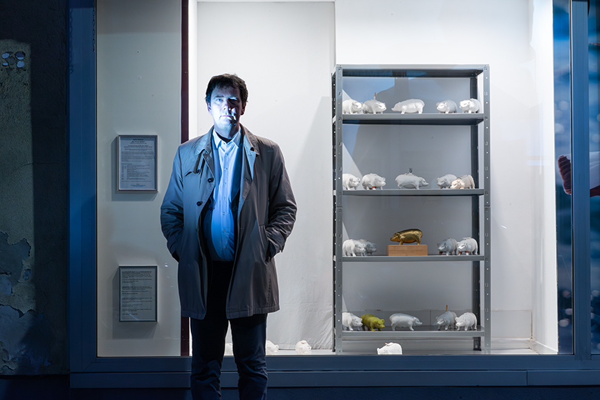 Ausstellung von Stefan Malicky im Schaufenster Denis; Foto: Martina Gasser